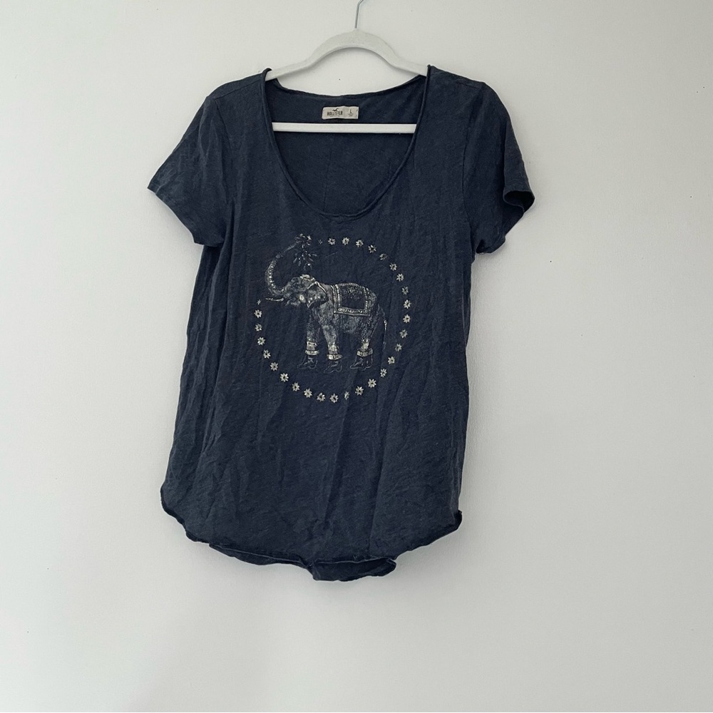 Hollister Golden Elephant Shirt *Never Worn*